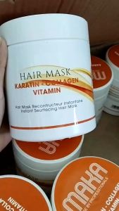 Hấp Dầu Xả Tóc Mềm Mượt MAKA (Mùi Cực Thơm)  phục hồi tóc hư tổn  hàng chính hãng công ty  1000ml