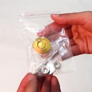 2pcs Tombol Tekan Push Button Quick Release / 30mm Hood Lock Clip Car Bumper Latch Kit