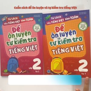 Sách Combo 2 cuốn Đề ôn luyện và tự kiểm tra tiếng Việt Lớp 2
