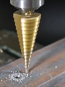 Mata Bor Pagoda HSS Titanium Original 3 PCS Untuk Baja Besi Step Drill Mata Bor Spiral Hole Saw Asli