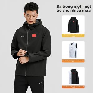 Li-Ning | Áo Khoác Ngoài Trời Chống Thấm Nước và Gió