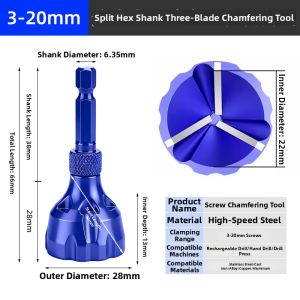 DAIENGONGJU | Deburring and Chamfering Tool for Screws Bolts Shafts