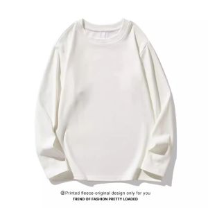 JEENSYIU | Áo Thun Dài Tay Bằng Cotton Cao Cấp