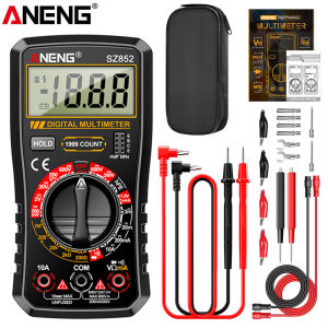 ANENG | Digital Multimeter Intelligent AC DC Voltmeter ANENG SZ852 Resistance Buzzer Current 1999 Counts DIY Electronics Repair Detector