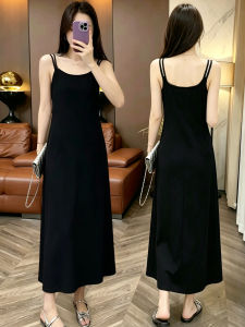 Slimming Black Sleeveless Dress