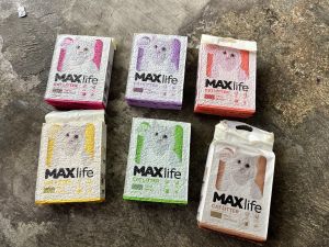 Pasir Tofu Soya MAXLIFE 7 Liter Wangi untuk Kucing - Cat Liter Tofu Soya