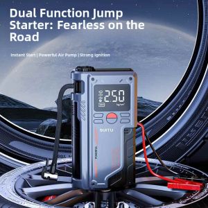 NPC | Air Pump Jump Starter Portable Charger Vehicle All-in-One 8000mAh