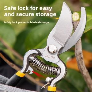 MONLEYTA | Effort-Saving Garden Pruner Scissors German Quality Branch Cutting Horticulture Fruit Tree Pruning Sk5 Shears Lawn Care Tools