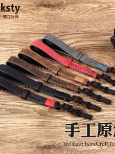 สายรัดข้อมือหนังสำหรับกล้องดิจิตอลเลนส์คงที่ TUSKSTY T01 สำหรับ Sony A7RM4 M5 6700 A7C2 ZV10 ZfcZ30 อุปกรณ์เสริมกล้อง