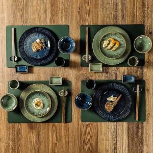 JCeramics Ceramic Japanese Creative Household Bowl and Plate Restaurant Meal Plating Tableware