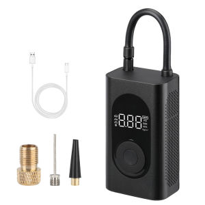 EKLEVA 4000mAh AUTO Tyre Balls Electric Tire Inflator Pump 15L/min 10.3Bar 150PSI for Motorcycle Bicycle Portable Car Air Compressor