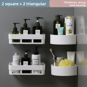 SHUANGNIU | Suction Wall Mounted Bathroom Shelf No-Drilling