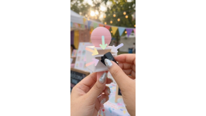 3D Printed Cute Wireless Mini Microphone Holder / Case Cover with free random sticker