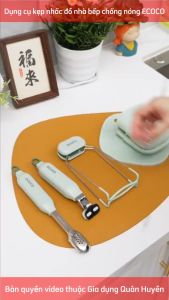 Dụng cụ kẹp nhấc đồ nhà bếp chống nóng ECOCO cao cấp chính hãng | Gắp chén dĩa nồi đa năng an toàn tuyệt đối 2249