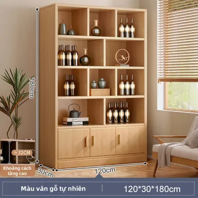 GUANGMANZHI | Tủ Rượu Phong Cách Trung Quốc Treo Tường Dùng Cho Gia Đình Mới 2024