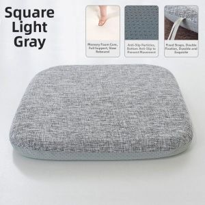 Non-slip All-season Memory Foam Seat Cushion