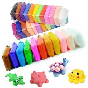 36 Color/Set Light Clay Plasticine Modelling Educational Air Dry Clay Toy Creative DIY Soft Handgum Playdough Toy