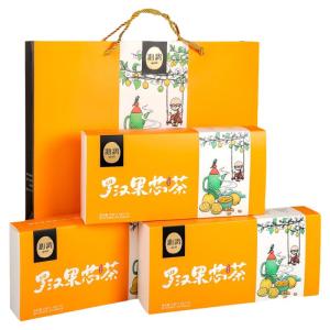 กล่องของขวัญชาเห็ดฮันหนึ่งในกล่องของขวัญจากจีนแผ่นดินใหญ่ ผลิตภัณฑ์พิเศษจากกวางตุ้ง ชาเห็ดฮันสดจากกวางตุ้ง