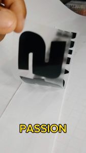 Fender Sticker High Quality Vinyl Cutout Sticker for Motorcycle 3x10 Inches