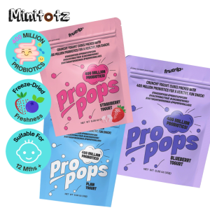 Minitotz (PROPOPS) Probiotics | Healthy Kids Snack | No Preservatives | Gut-Friendly (For 12 months+)