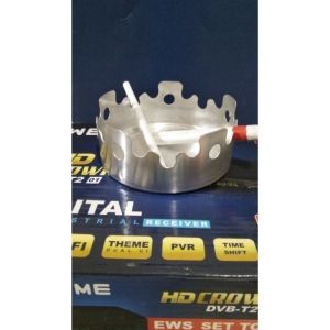kompor aluminium tebal 8.7 cm spirtus/alkohol