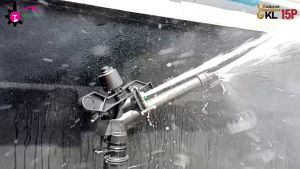 สปริงเกอร์บิ๊กกัน GKL15P ขนาดเกลียว 1.1/2 วัสดุพลาสติกแข็ง เหนียวเกรด A ระยะสเปรย์สูงสุด 30 เมตร หมุนรอบตัว 360 องศา