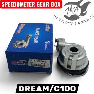 A.K.A MOTORPARTS MRP Speedometer Gear Box for C100/ Dream Wave Alpha with Speedometer Functionality and Easy Installation