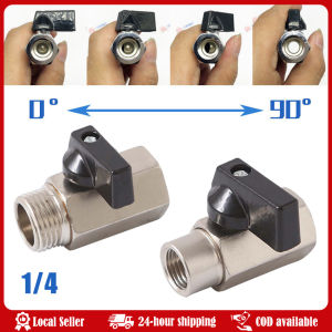 Brass/Plating Valve Mini Ball Valve Air Compressor Water Gas Oil Shut Off Valve Threaded Male To Female