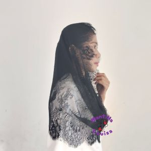 Mantilla Kerudung Misa Gereja Katolik Catholic Veil - Infinity Ecclesia