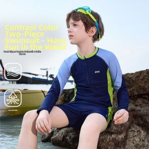 Ask Junior | Boys Quick Drying Long Sleeve Sun Protection Swimwear