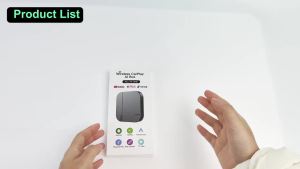 Android 14 Ai Box Wired to Wireless Carplay Android Auto Adapter WiFi For Youtube Nexflit Cars Smart Ai Box Bulit in Play Stroe