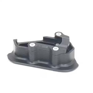Tấm Đệm Mở Rộng Chân Đế Bên Bằng Nhôm Cho BMW R1300RS 2025-2026 Phụ Kiện Mở Rộng Chân Đế Xe Máy Màu Đen