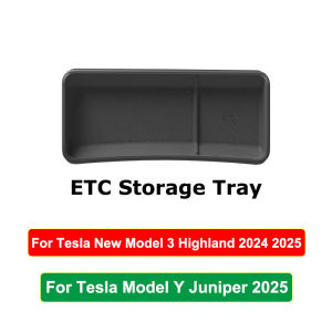 For Tesla Model 3 Y L YL Juniper Launch Highland 2025 2026 Dashboard Storage Tray Silicone Center Console Screen Rear Phone ETC