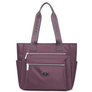 KVKY Womens Fashion Large Capacity Single Shoulder Bag Nylon Cloth Handbag Commuter Tote Bag Stylish Handbags Trendy Bags