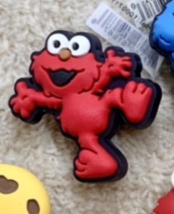 JBCT elmo -❤️🍭🎯ตัวติดรองเท้ามีรู - เอลโม เซซามี 2 👠🌈Shoe Charm - Sesame Elmo 2 🎯🌈👠งานคุณภาพเริ่ด สะดุดตากว่าใคร