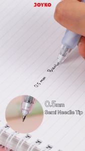 Joyko Gel Pen GP-412 Love Yourself 0.5mm - Pulpen Jel Hitam Retractable SATUAN Murah