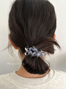 Double Layer Thickened Hair Ties Womens Simple Style No Trace Phone Ring Hair Bands Tail Hair Accessories Korean Fashion