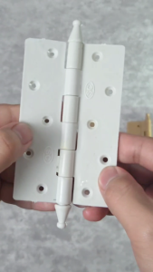 Engsel Pintu Plastik 4.5" Inch Putih PVC Pintu Kamar Mandi WC Toilet