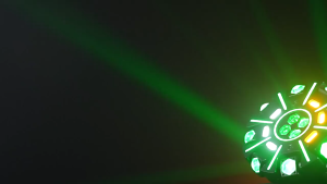 8‑Arm Rotating LED Laser Disco Strobe Beam Light with Remote Control DJ Stage Lamp for Home Party Karaoke Club Entertainment