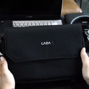 Túi đeo chéo nam chất liệu canvas trượt nước cao cấp Suma Bag 473S - Thương hiệu LAZA - Bảo hành TRỌN ĐỜI