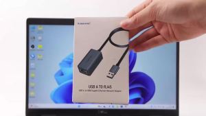 Lemorele TC48 USB3.0 Bộ Điều Hợp Mạng Ethernet USB C Sang RJ45 Cáp Ethernet Cho MacBook PC Laptop Card Mạng Kim Loại