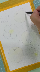 100pcs 10*10cm Watercolor Paper 300gsm Art Painting Special Paper For Painting DIY Greetings Cards