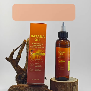 Batana Oil for Hair GrowthPumpkin Seed Oil for Hair Growth Repair Damaged Hair Consolidate Hair Roots 4-in-1 Liquid Batana Oil with Rosemary Oil Pumpkin Seed Oil Castor Oil