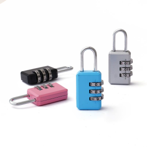 Resettable 3 Digits Number Combination Padlock Suitable for Suitcase and Storage Cabinet