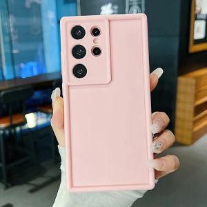 For Samsung Galaxy A05S A15 A25 A35 A55 A06 A16 A26 A36 A56 S23 S24 FE S25 Ultra Plus Soft Phone Case Silicone Cover