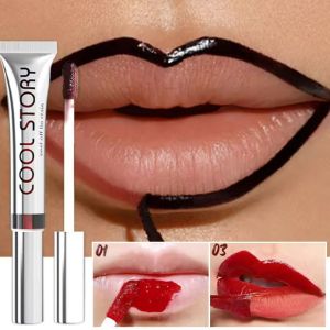 【Grilrigrin】9 Color Peel Off Lip Liner Waterproof Long Lasting Lipliner Pencil Moisturising Lips Gloss Tattoo Lipgloss Lipsticks Cosmetic