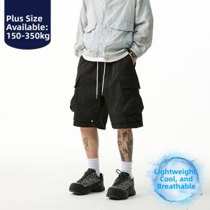 BINHANG | Mens Cooling Breathable Work Shorts Many Pockets