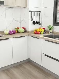 SHENAR Rak Troli Susun Putar Besi Dapur Serbaguna Tingkat Model Bulat / Rotary Multilayer Organizer