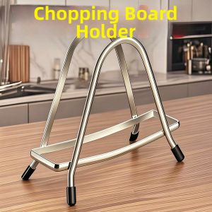 Stainless Steel Cutting Board Organizer Rack