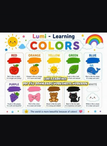 Preschool Learning Workbook|Book 1 - 10 Basic Learning Topics . Pra-sekolah. Kindergarten